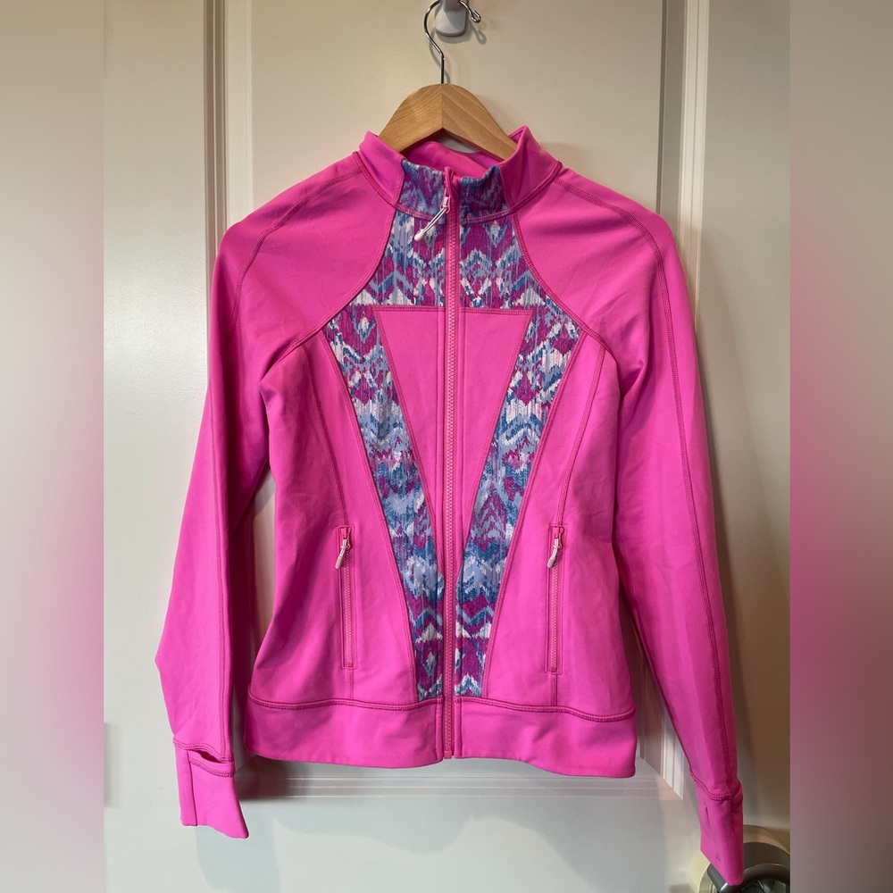 Girl’s Lululemon Ivivva Warm-Up Jacket Size 14